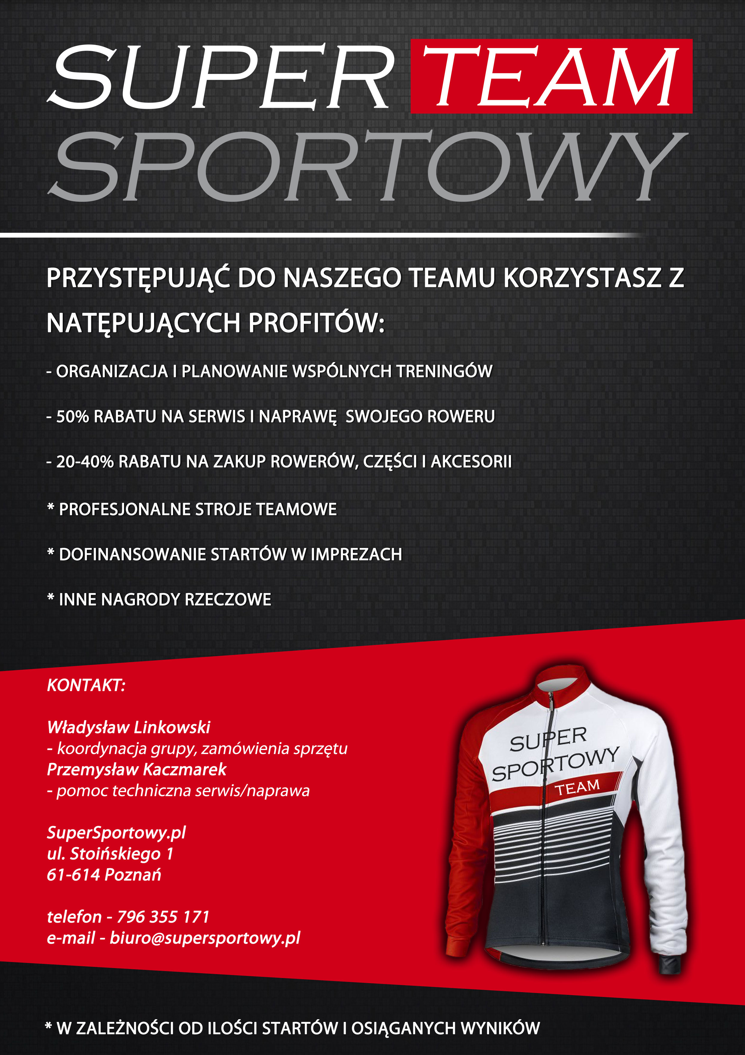 Super Sportowy Team - plakat